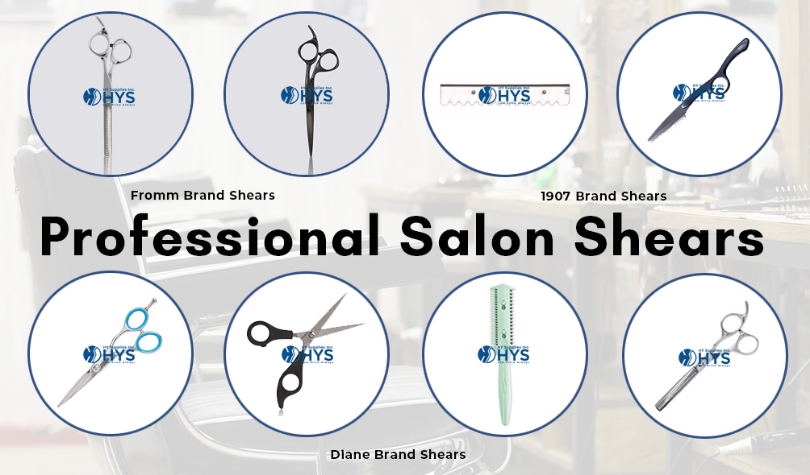 What kinds of hairdressing shears do you need to get for the hair salon?